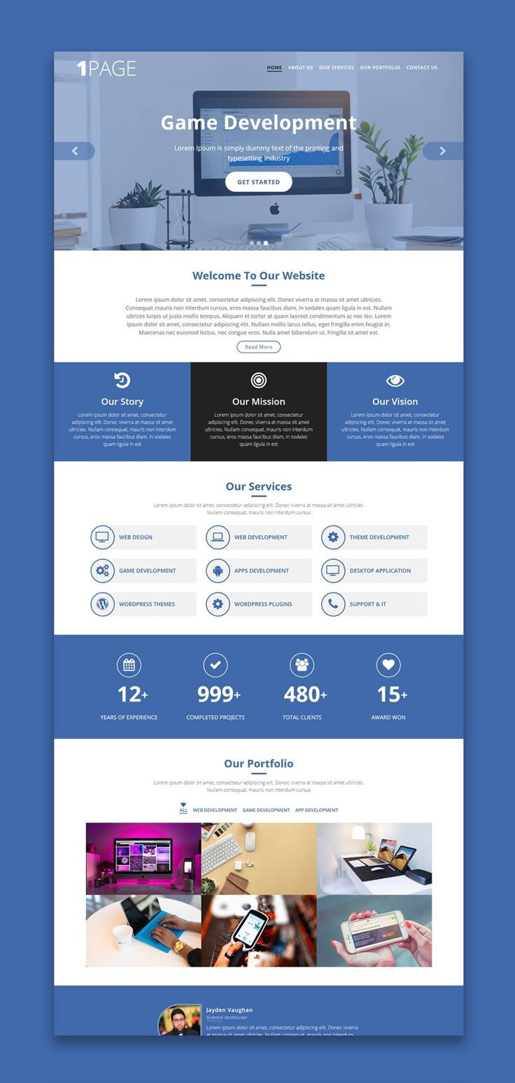 Blog Website Development