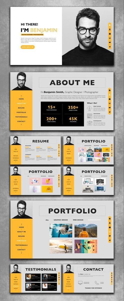 Portfolio Website Development